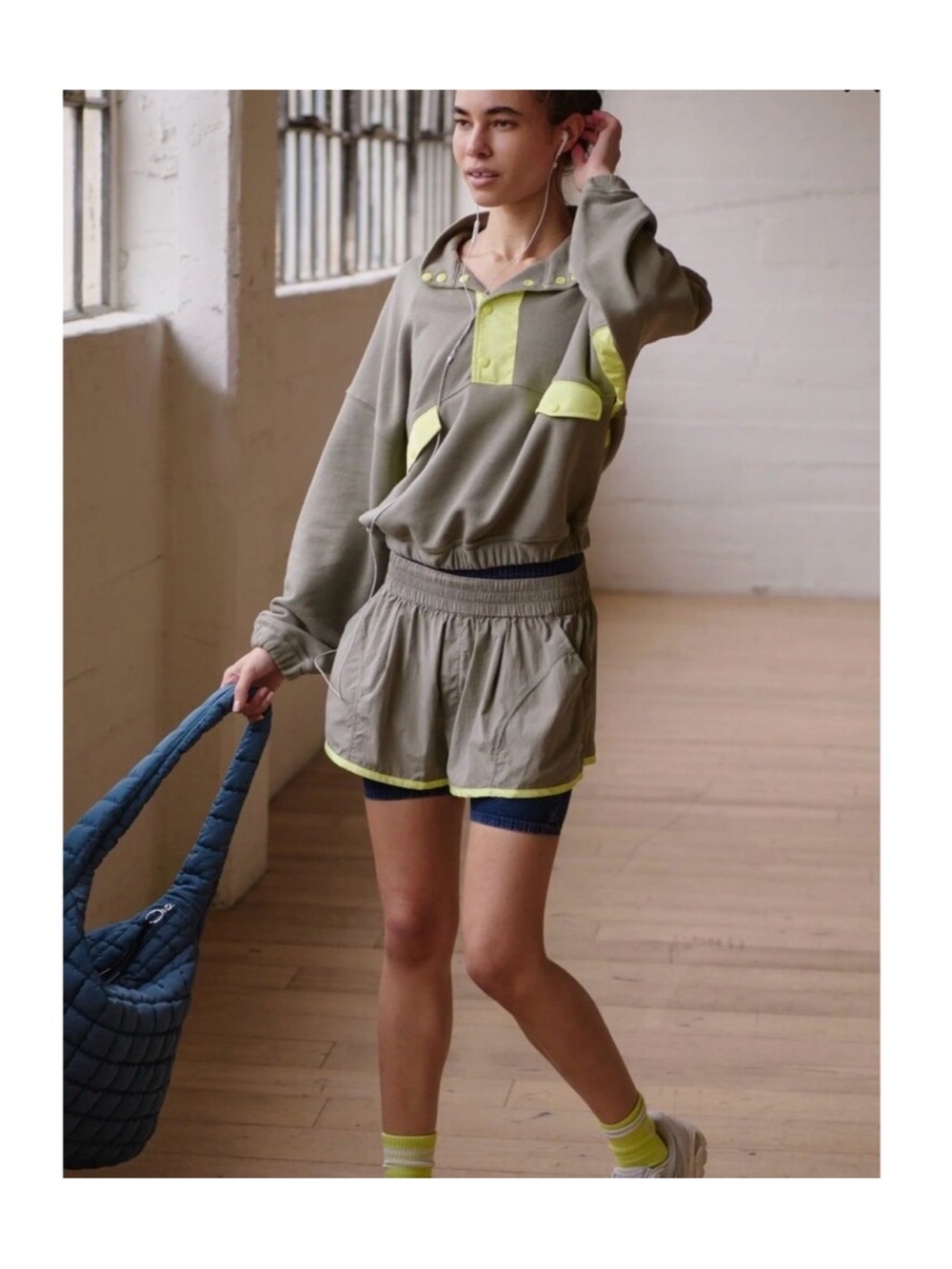 FP Movement World Tour Pullover & Shorts Set